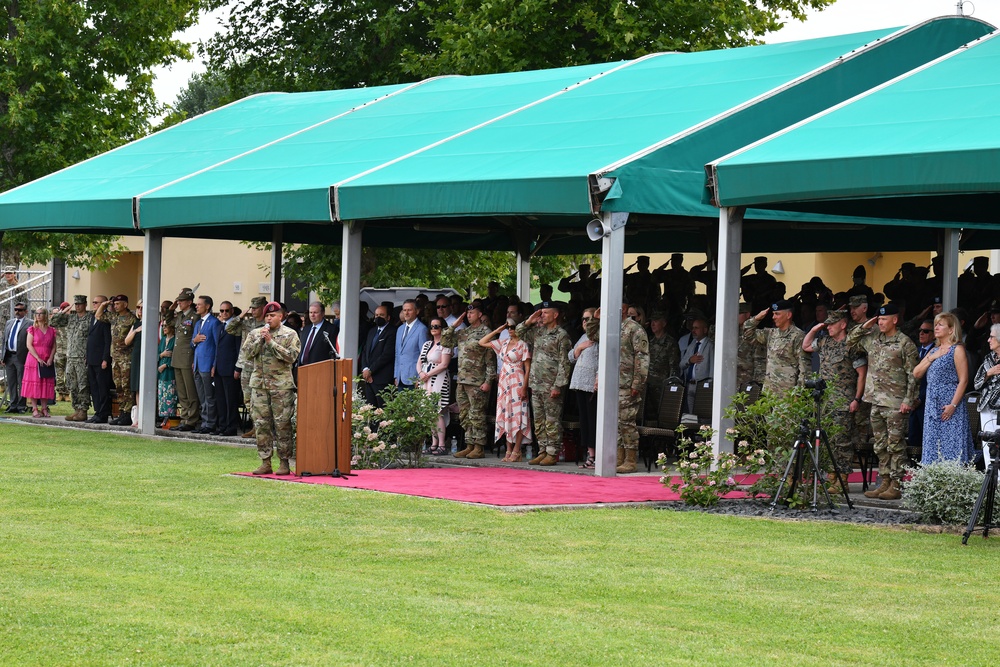 United States Army Southern European Task Force, Africa Change of Command Ceremony, 14 July 2022