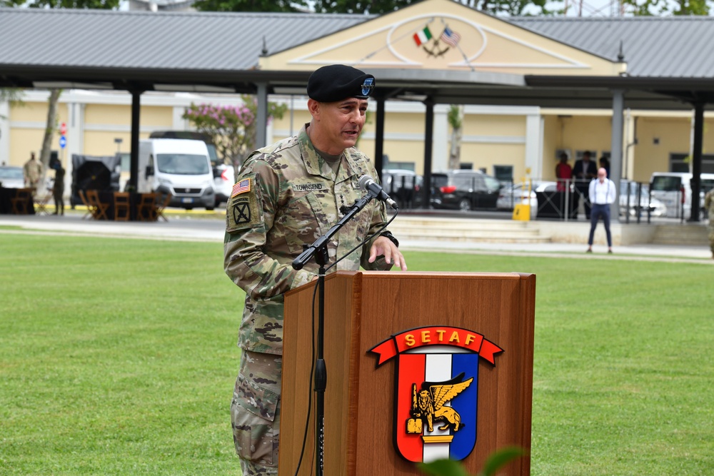 United States Army Southern European Task Force, Africa Change of Command Ceremony, 14 July 2022