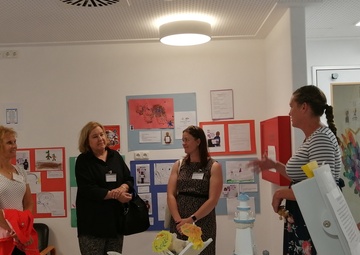 U.S. Army Chief of Staff Spouse tours USAG Bavaria