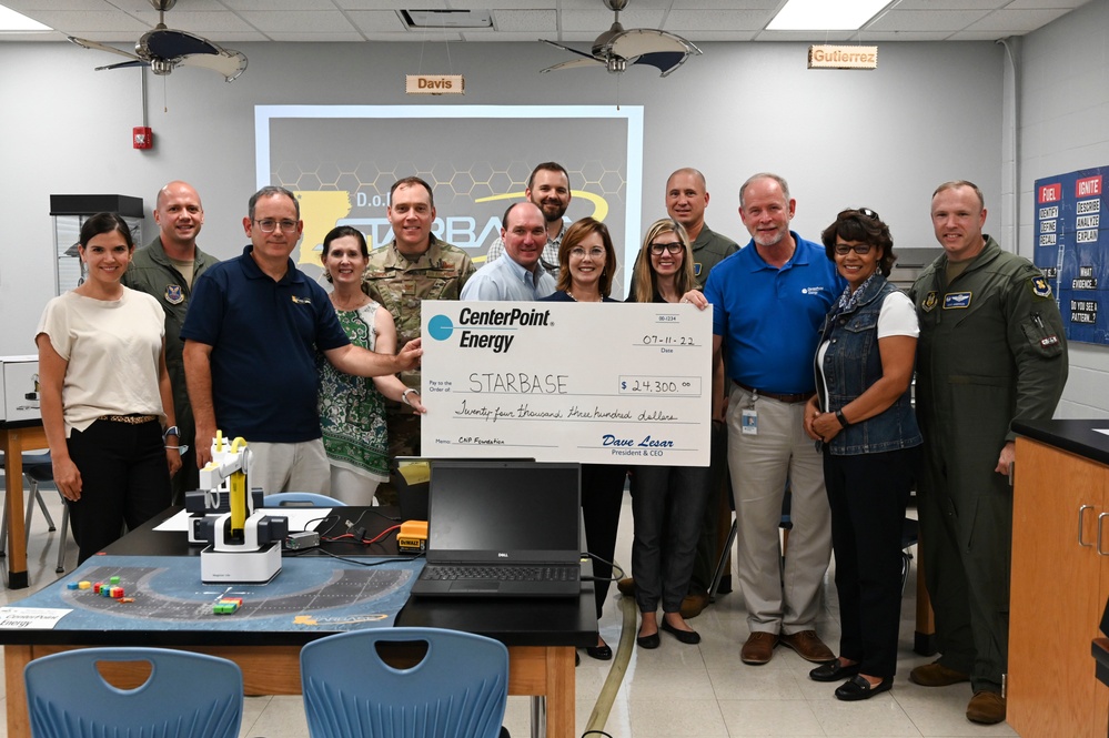 CenterPoint Energy creates more opportunity for DoD STARBASE Louisiana
