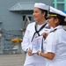 Naval Museum hosts a re-enlistment ceremony for USS Whidbey Island (LSD-41) Sailor
