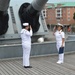 Naval Museum hosts a re-enlistment ceremony for USS Whidbey Island (LSD-41) Sailor