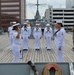 Naval Museum hosts a re-enlistment ceremony for USS Whidbey Island (LSD-41) Sailor