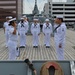 Naval Museum hosts a re-enlistment ceremony for USS Whidbey Island (LSD-41) Sailor
