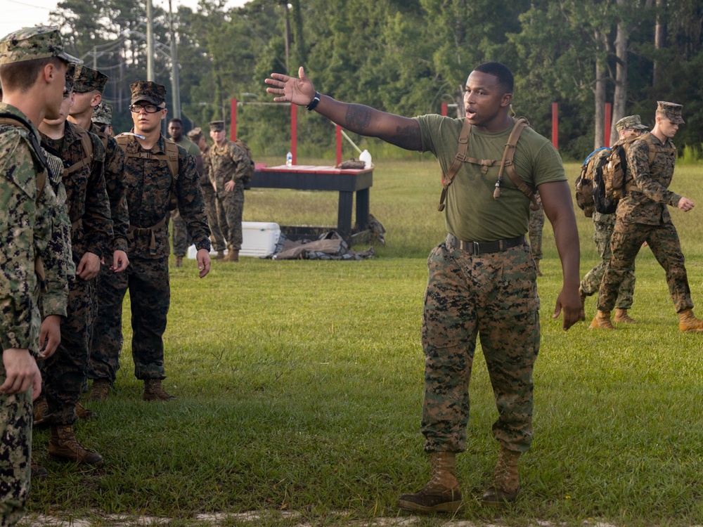 NROTC Obstacle Course and Martial Arts Instruction