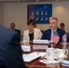 Secretary of Defense Lloyd J. Austin III and Italian Minister of Defense Lorenzo Guerini engage in a bilateral exchange