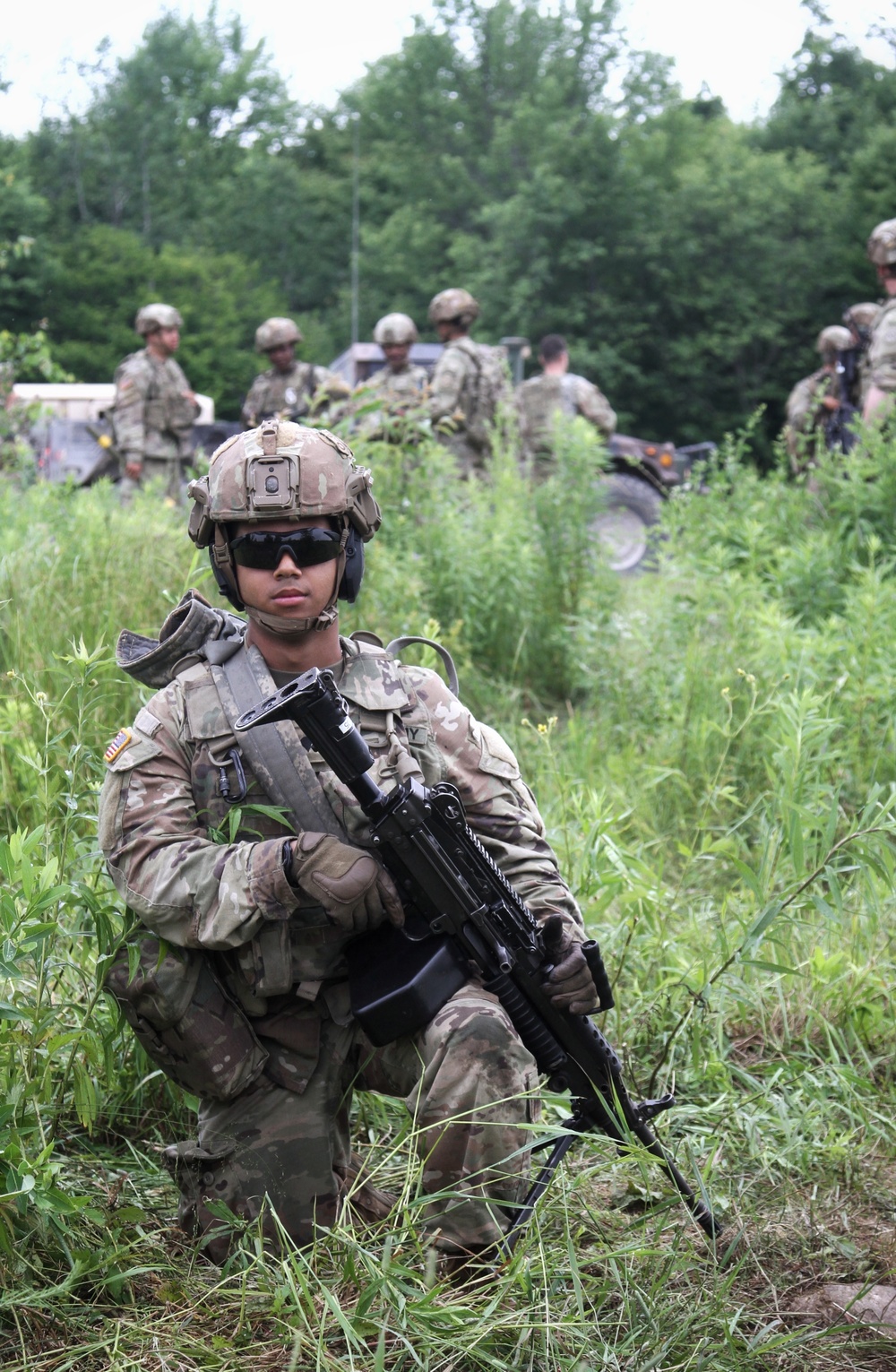 69th Infantry Regiment Soldiers conduct live fire at Fort Drum