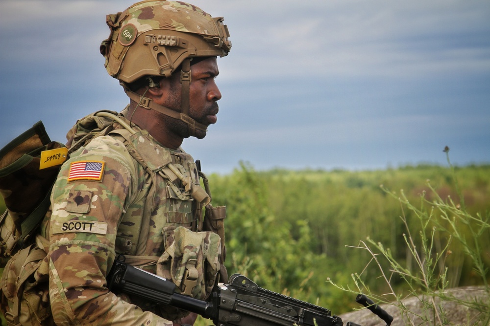 69th Infantry Regiment Soldiers conduct live fire at Fort Drum