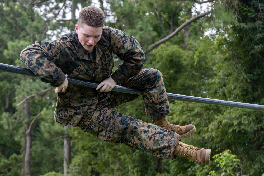 NROTC Obstacle Course and Martial Arts Instruction