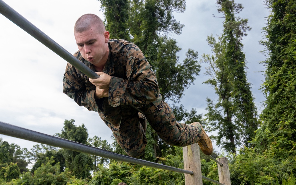 NROTC Obstacle Course and Martial Arts Instruction