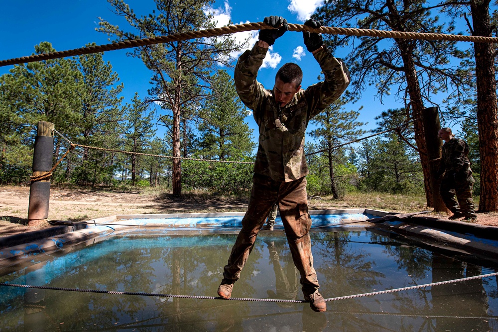 USAFA Basic Cadet Training Class of 2026 Obstacle Course