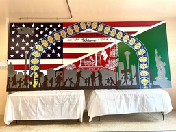 Airman builds cross-cultural bridges with mural