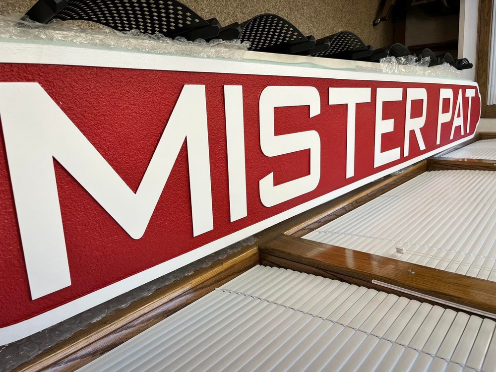 Mr. Pat undergoing major maintenance on the Mississippi
