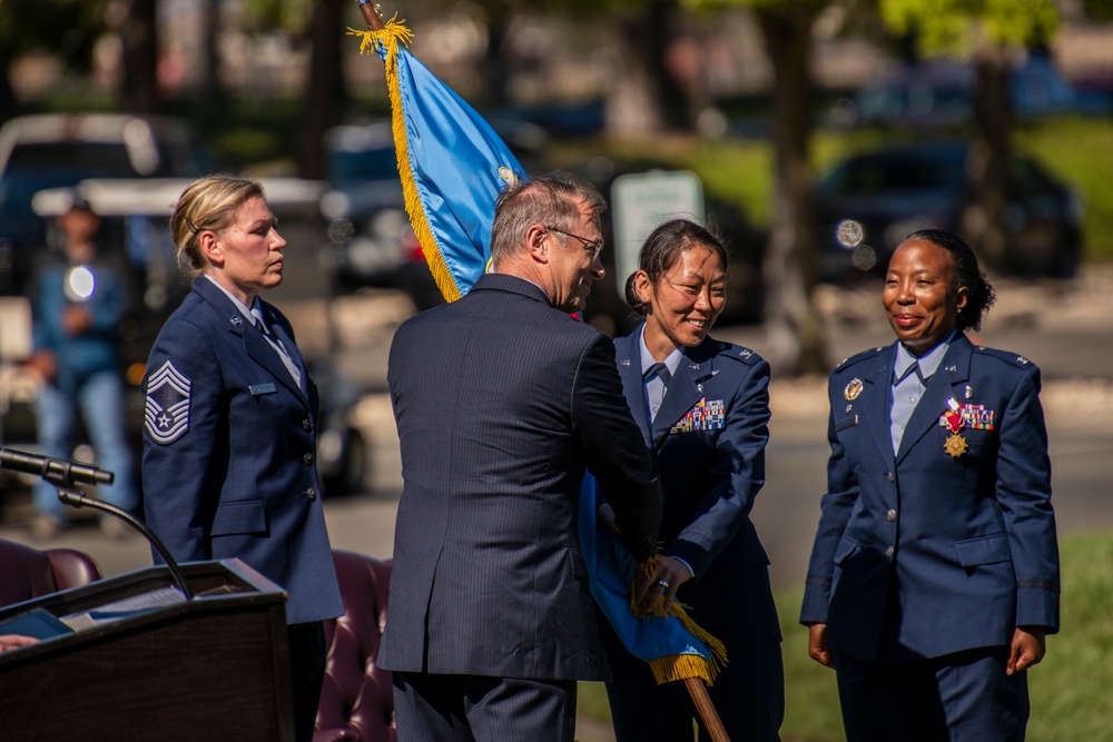 DHA Sacramento Market change of directorship and 60th MDG change of command