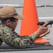 USS Hershel &quot;Woody&quot; Williams (ESB 4) conducts a small-arms weapon qualification.