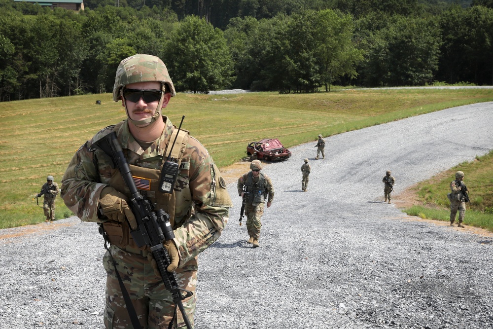 Delaware Guardsmen train at Fort Indiantown Gap