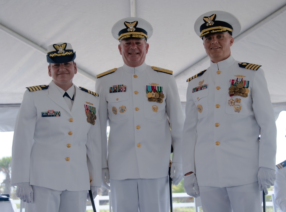 Coast Guard Sector Jacksonville holds change of command ceremony