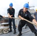 USS Billings Departs Panama City, Panama