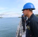 USS Billings Departs Panama City, Panama