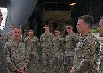 AMC leadership sees firsthand America’s Airlift Wing capes
