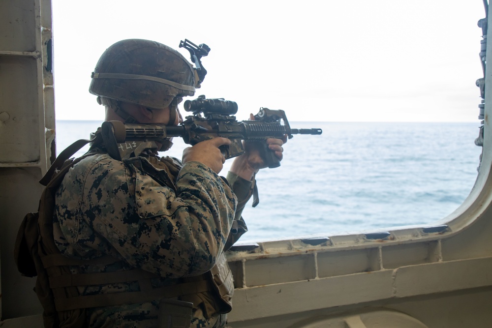 13th MEU Marines conduct DATF aboard USS Makin Island