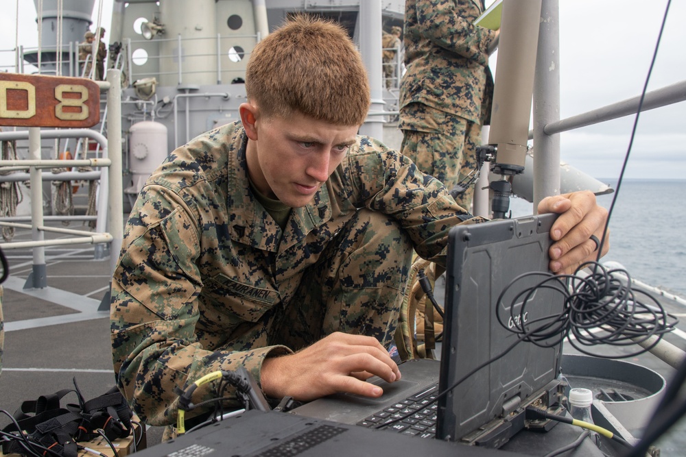 DVIDS - Images - 13th MEU Marines conduct DATF aboard USS Makin Island ...