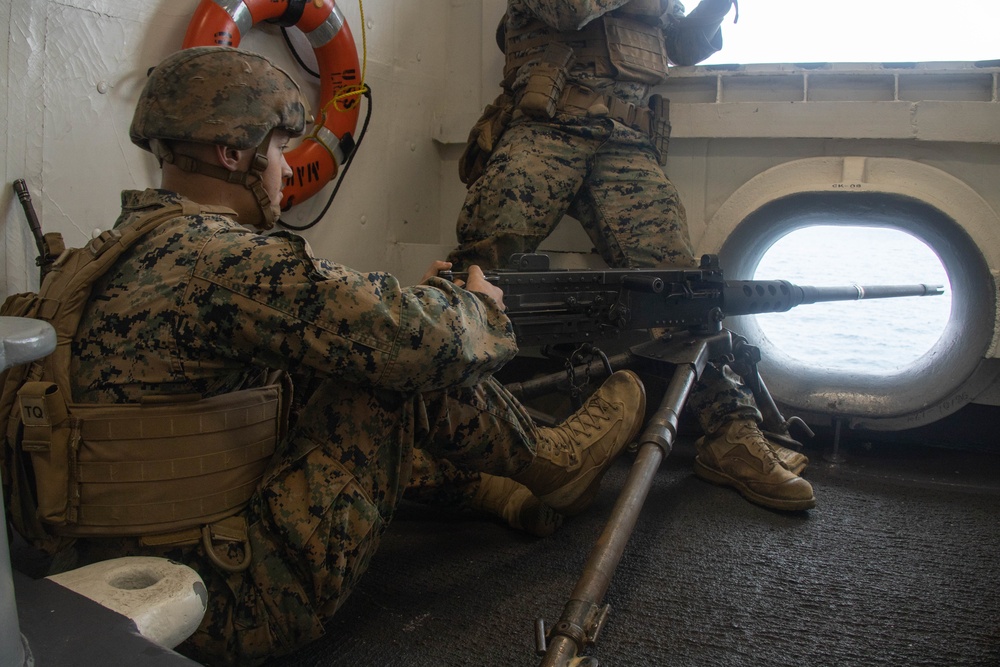 DVIDS - Images - 13th MEU Marines conduct DATF aboard USS Makin Island ...