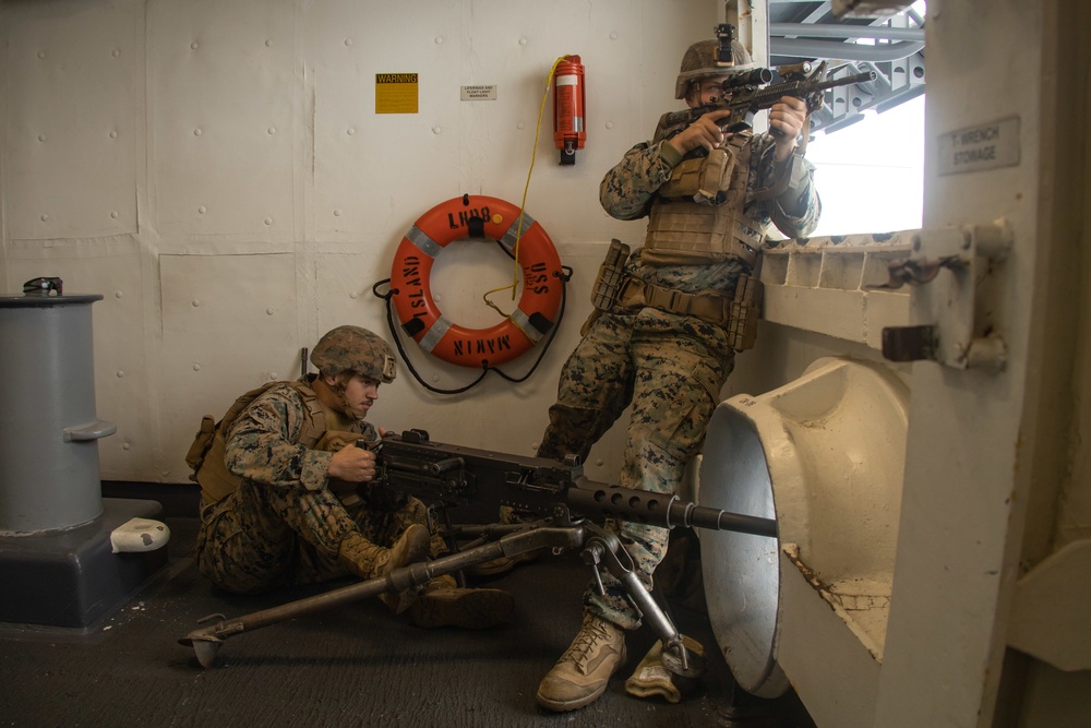 13th MEU Marines conduct DATF aboard USS Makin Island