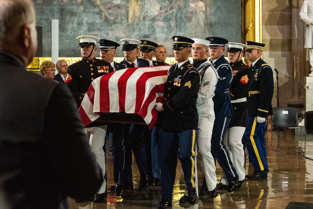Hershel &quot;Woody&quot; Williams Lies in Honor