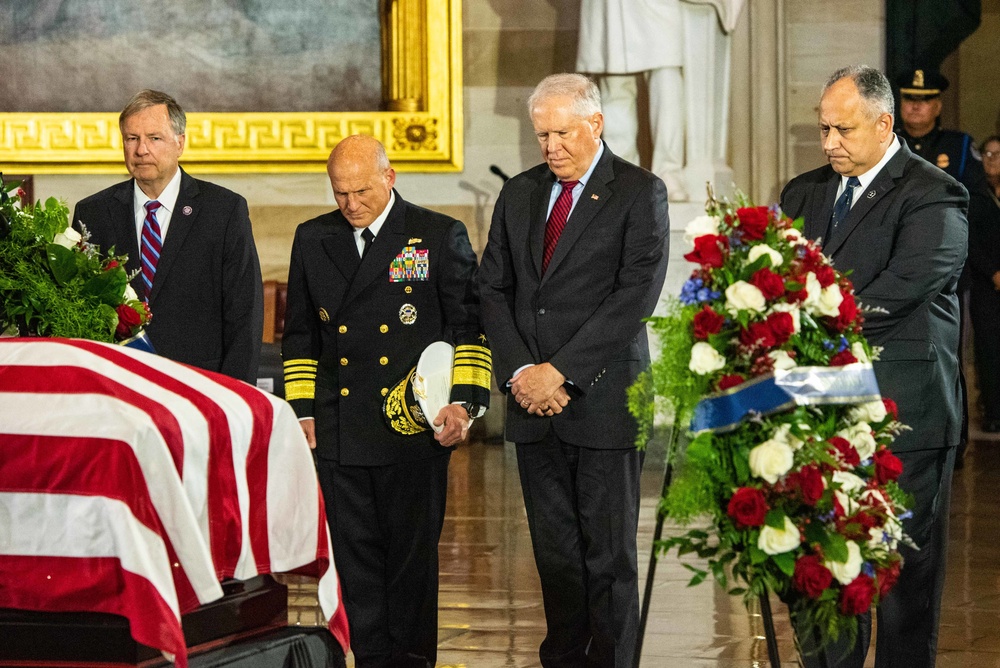 Hershel &quot;Woody&quot; Williams Lies in Honor