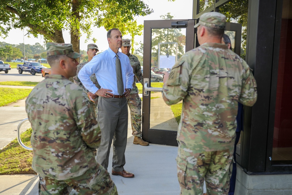 Senior Executive Service Member Tours Fort Stewart Housing