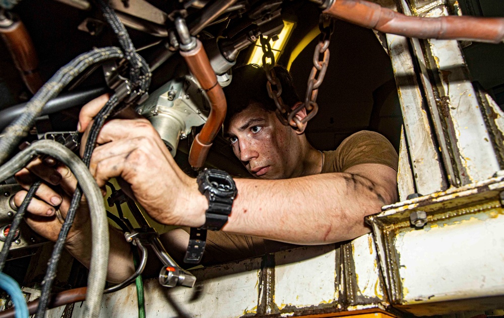 The Harry S. Truman Carrier Strike Group is on a scheduled deployment in the U.S. Naval Forces Europe area of operations, employed by U.S. Sixth Fleet to defend U.S., allied and partner interests.