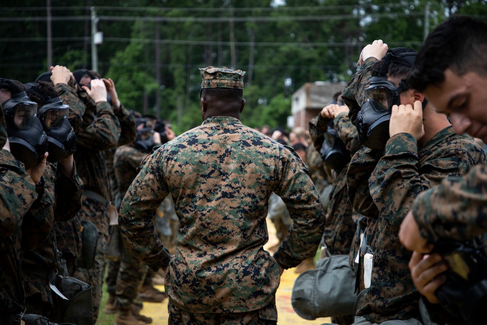 NROTC Midshipmen Summer Training Individual Protective Equipment Confidence Exercise