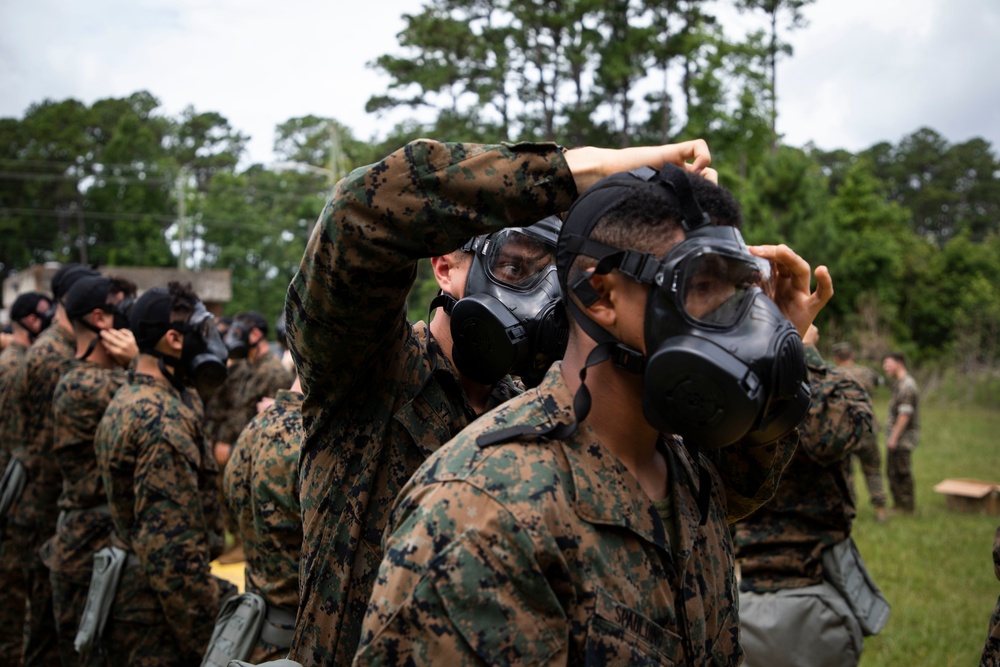 NROTC Midshipmen Summer Training Individual Protective Equipment Confidence Exercise