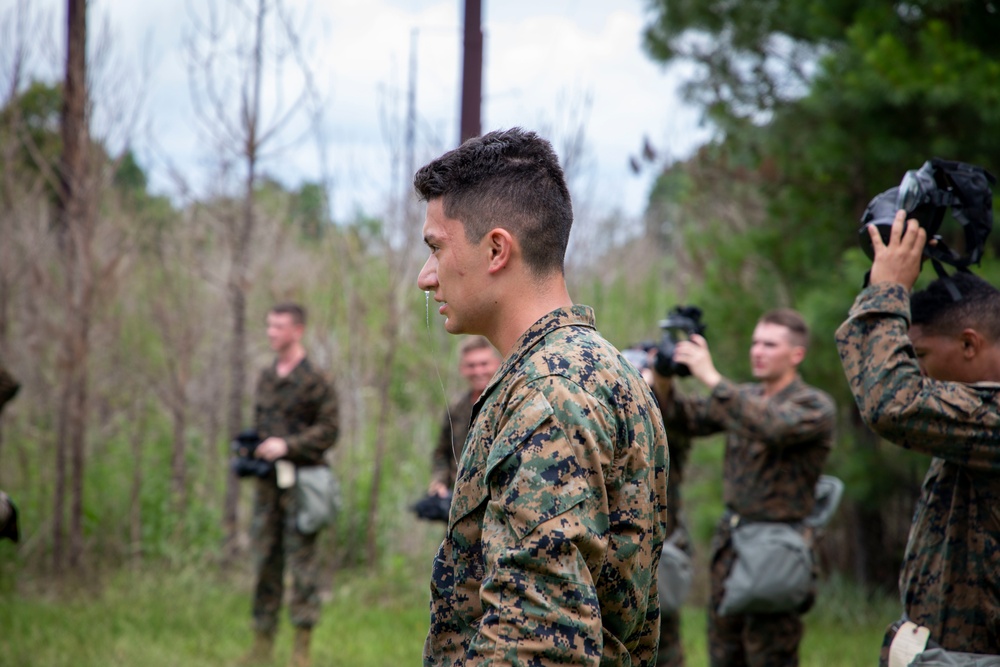 NROTC Midshipmen Summer Training Individual Protective Equipment Confidence Exercise