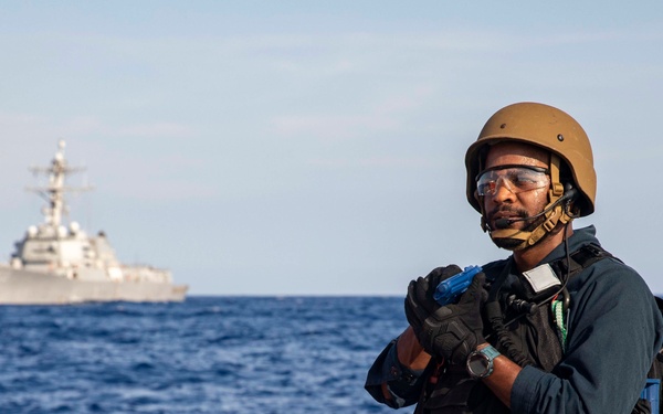 GHWB Sailor Conducts VBBS Training Drill