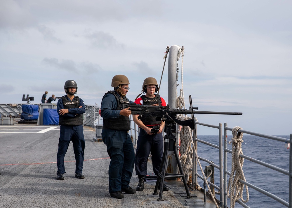 USS Leyte Gulf (CG 55) operations.