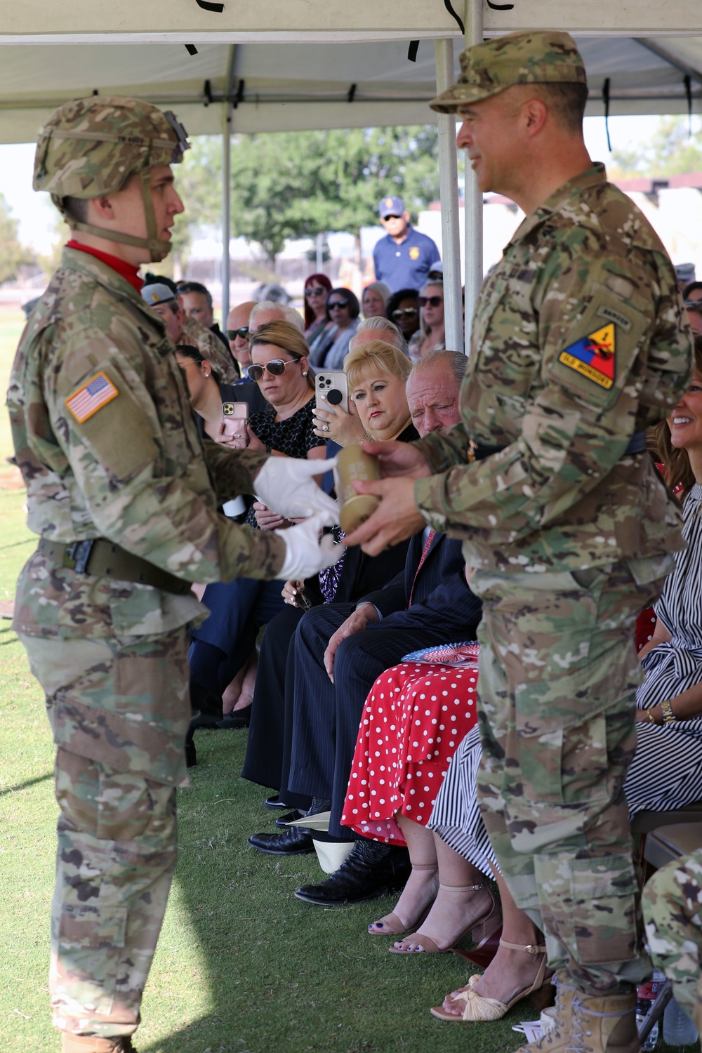 1st Armored Division Change of Command Ceremony