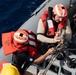 USS Leyte Gulf (CG 55) conducts man overboard drills.