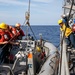 USS Leyte Gulf (CG 55) conducts man overboard drills.
