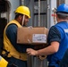 USS Leyte Gulf (CG 55) replenishment-at-sea.