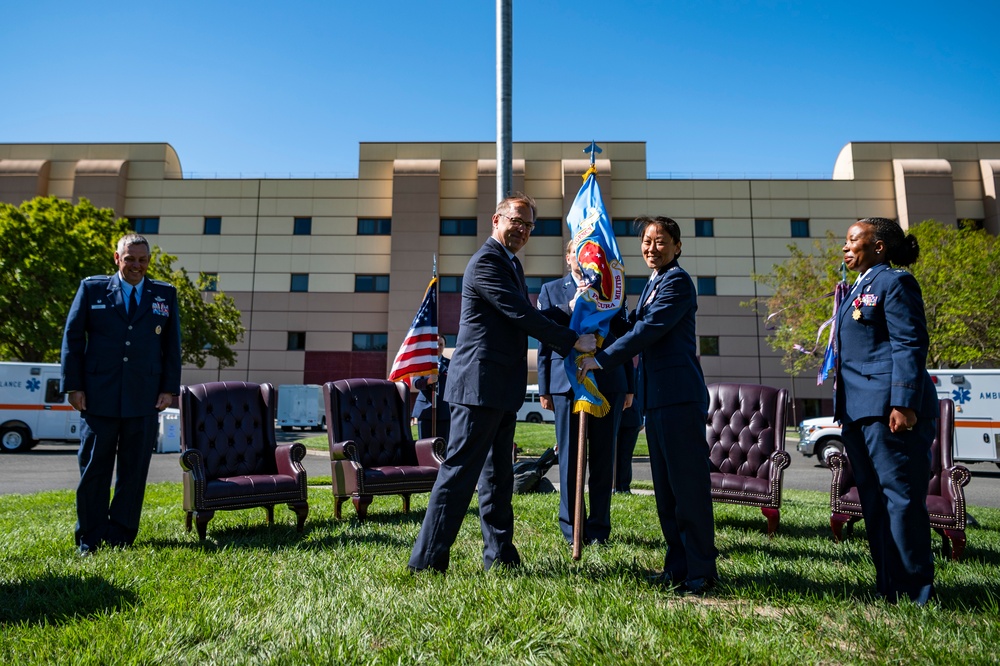 DHA Sacramento Market change of directorship and 60th MDG change of command