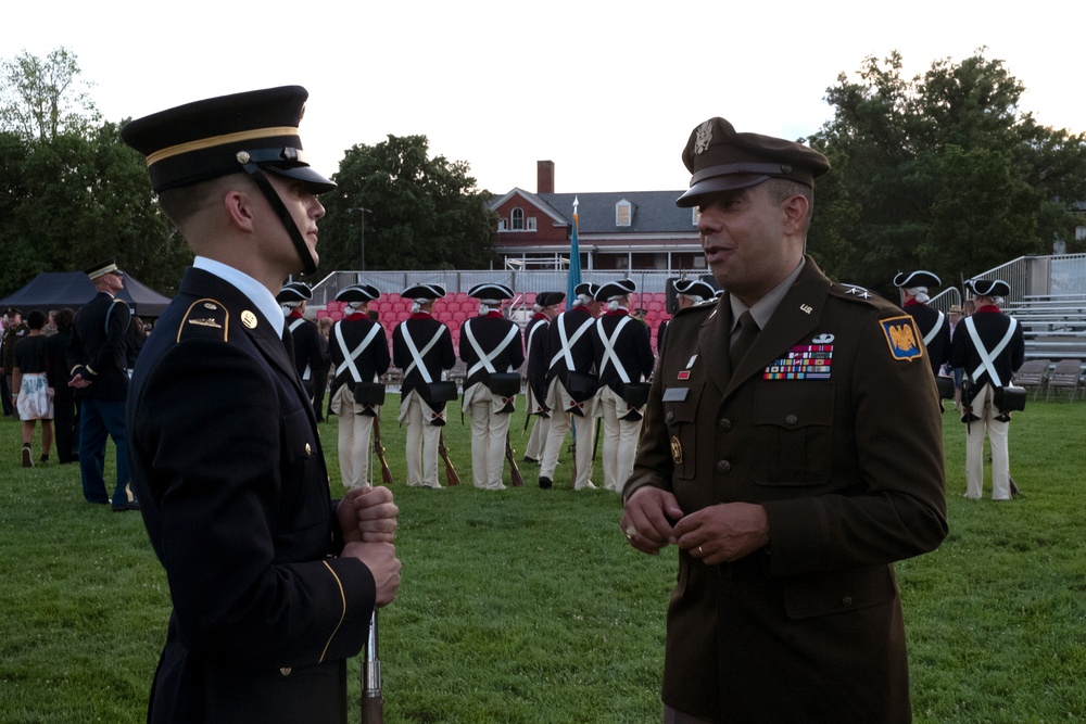 Deputy Director Army National Guard hosts Military District of Washington's Twilight Tattoo