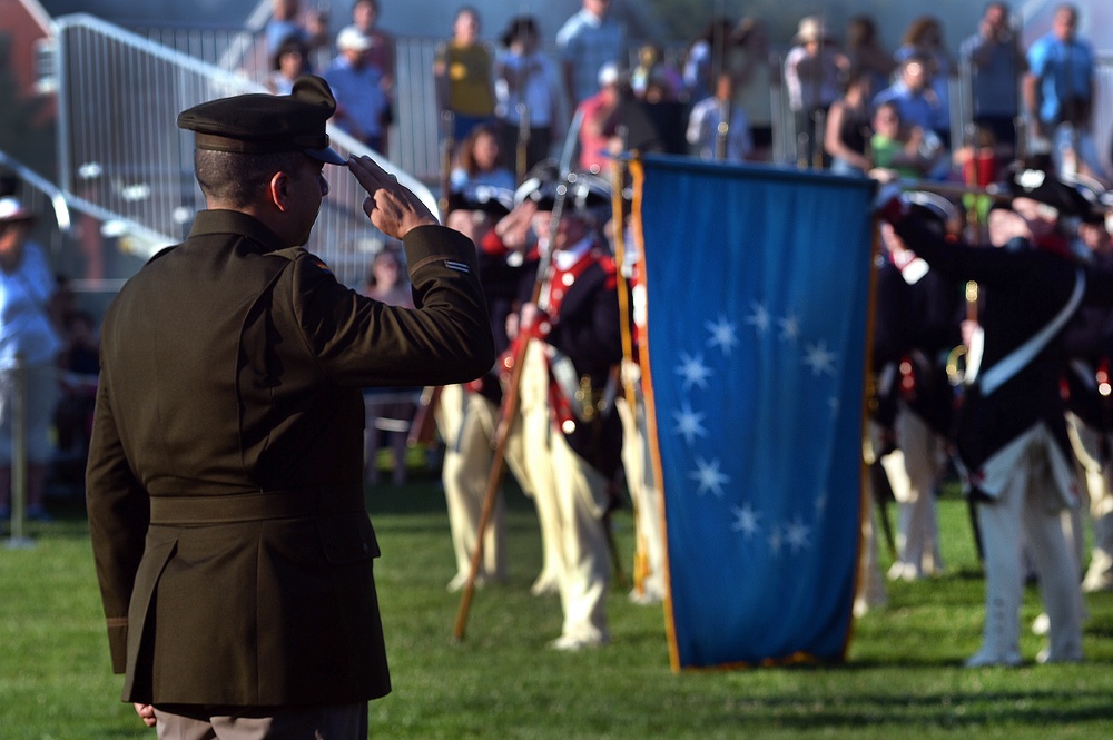 Deputy Director Army National Guard hosts Military District of Washington's Twilight Tattoo