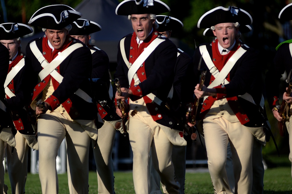 Deputy Director Army National Guard hosts Military District of Washington's Twilight Tattoo