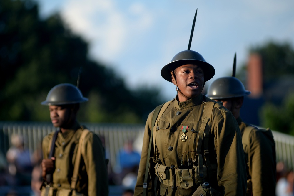 Deputy Director Army National Guard hosts Military District of Washington's Twilight Tattoo