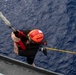 Frank Cable Conducts Man Overboard Drill