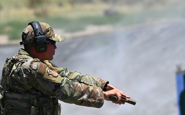 The 161st and 162nd Security Forces Squadrons conduct a week of annual training