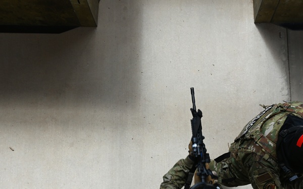 The 161st and 162nd Security Forces Squadrons conduct a week of annual training