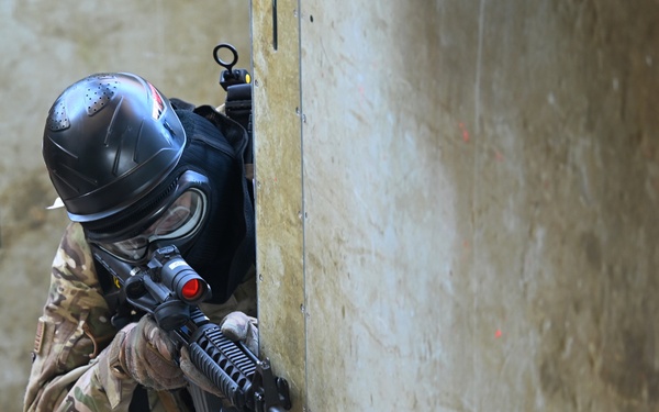 The 161st and 162nd Security Forces Squadrons conduct a week of annual training